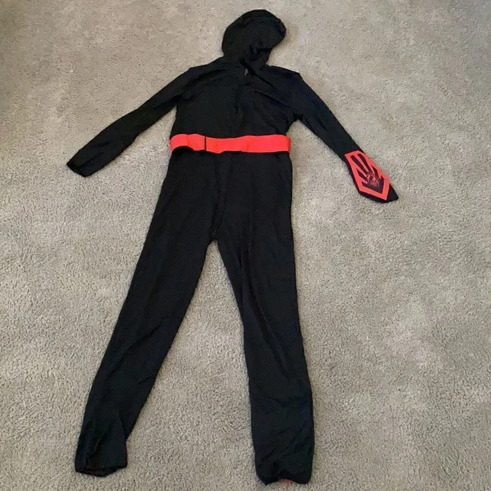 Kids Ninja Halloween Costume Size Large NWOT